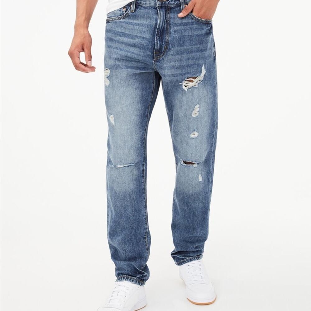Men’s Aeropostale Distressed ripped Dad Jeans 38/30